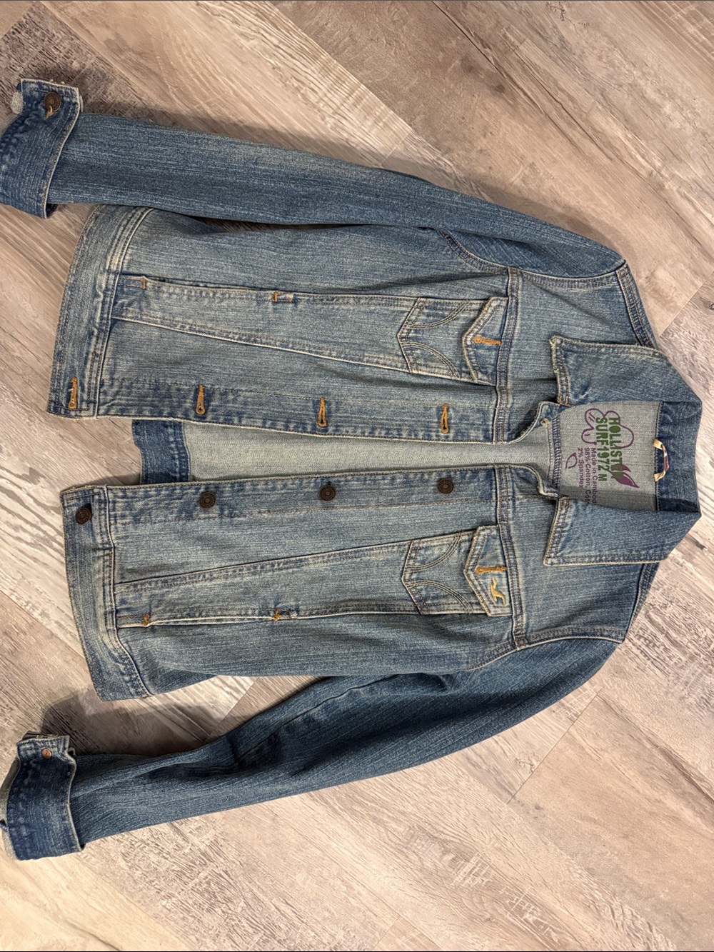 Early 2000’s Hollister denim jacket